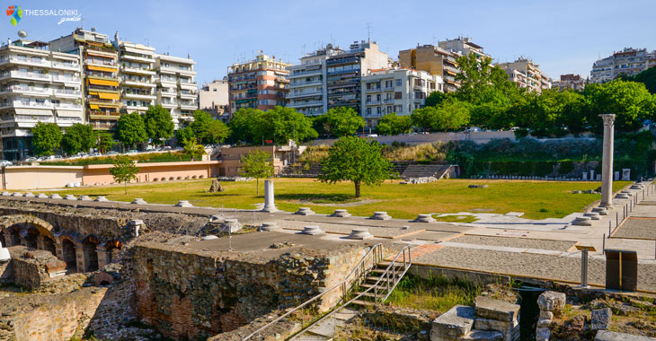 Αρχαία Ρωμαϊκή Αγορά στην Πλατεία Αριστοτέλους Θεσσαλονικης