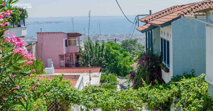 Υπέροχη Θέα απο την Άνω Πόλη Θεσσαλονίκης