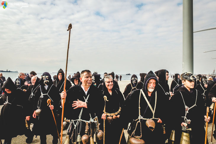 Εικόνες από την επέλαση των Κωδωνοφόρων στη Θεσσαλονίκη