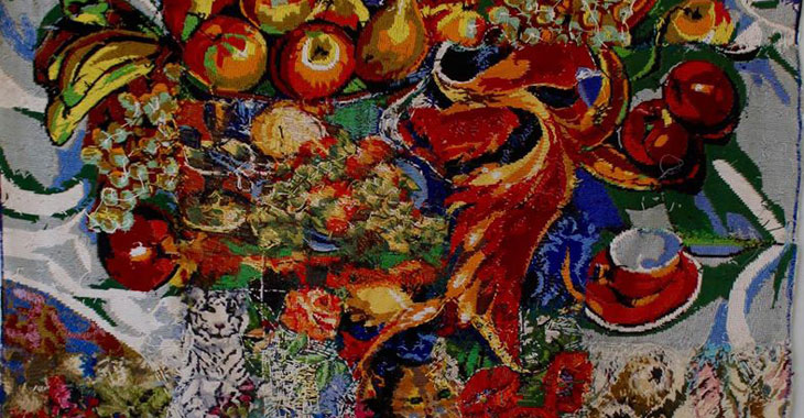 Έκθεση έργων του Βασίλη Γκόκα με τίτλο Rέtapestry στο Αλατζά Ιμαρέτ
