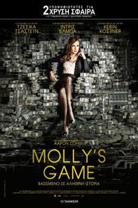Αφίσα της ταινίας Το Παιχνίδι της Μόλλυ (Molly’s Game)