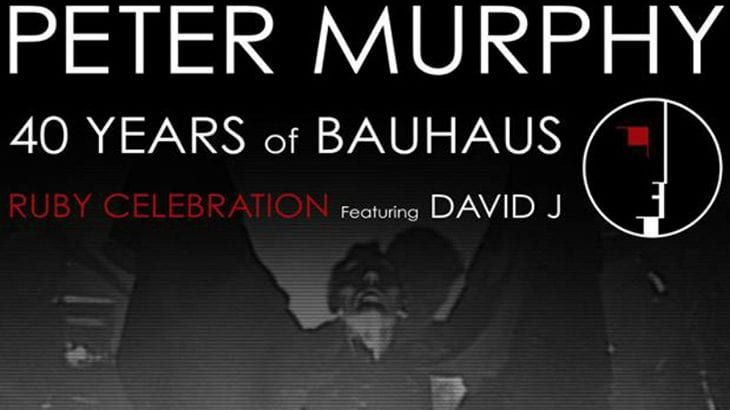 Peter Murphy "40 years of Bauhaus" live στη Θεσσαλονίκη
