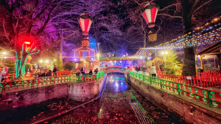 Ονειρούπολη Δράμας Χριστουγεννιάτικο Παραμυθένιο Χωριό του Αη Βασίλη