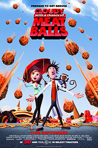 Αφίσα της ταινίας Βρέχει Κεφτέδες (Cloudy with a Chance of Meatballs)