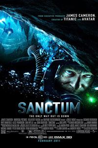 Αφίσα της ταινίας Το Άδυτο (Sanctum)