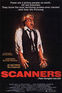 Αφίσα της ταινίας Scanners: Η Νύχτα Του Μεγάλου Τρόμου