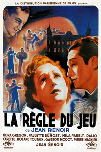 Αφίσα της ταινίας Ο Κανόνας του Παιχνιδιού (La Règle Du Jeu)
