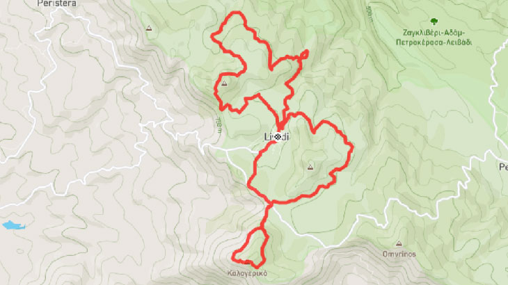 Leivadi trail Panorama Race 22,600 χλμ