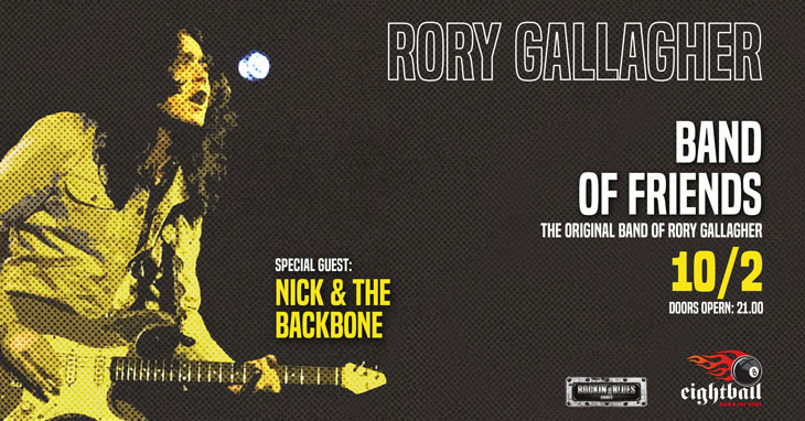 Rory Gallagher-Band of Friends live at Eightball